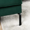 3 zits bank CL links, stof Fashion Velvet, F610 groen - Afbeelding 4