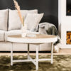 Salontafel rond 74 cm, Lennox, L350 eiken - Afbeelding 4
