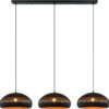 Hanglamp, 3-lichts, H340 zwart - Afbeelding 5