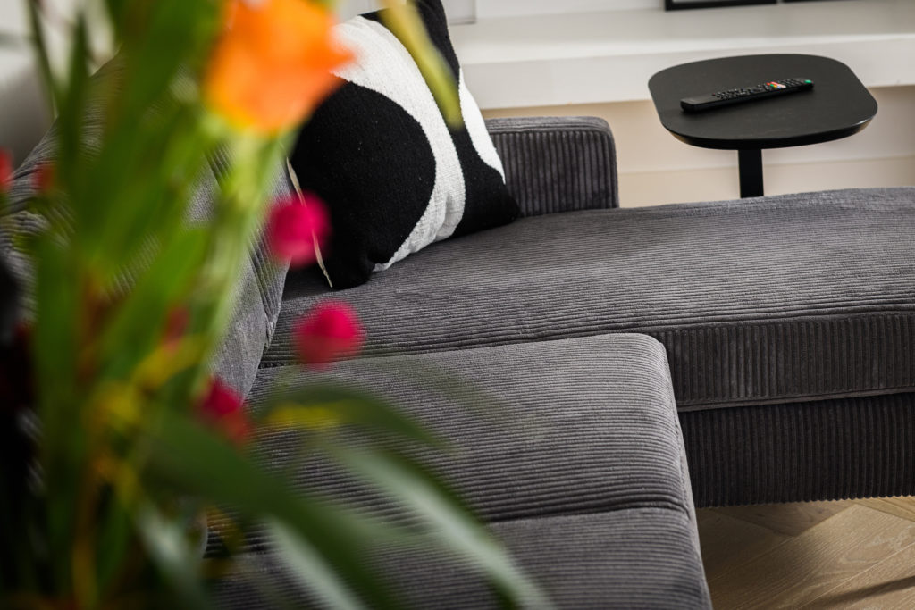 3 zits bank CL L+R, stof RIB, RIB230 antraciet - Afbeelding 5