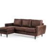3 zits bank CL L+R, stof Savannah, S430 bruin - Afbeelding 5