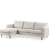 3 zits bank CL L+R, stof Dillon, D820 ivoor - Afbeelding 5