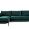 3 zits bank CL links, stof Fashion Velvet, F610 groen - Afbeelding 6