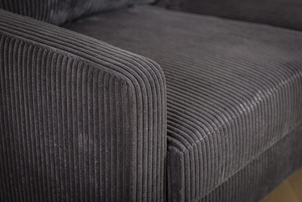 3 zits bank CL L+R, stof RIB, RIB230 antraciet - Afbeelding 6