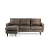 3 zits bank CL L+R, stof Savannah, S520 taupe - Afbeelding 6