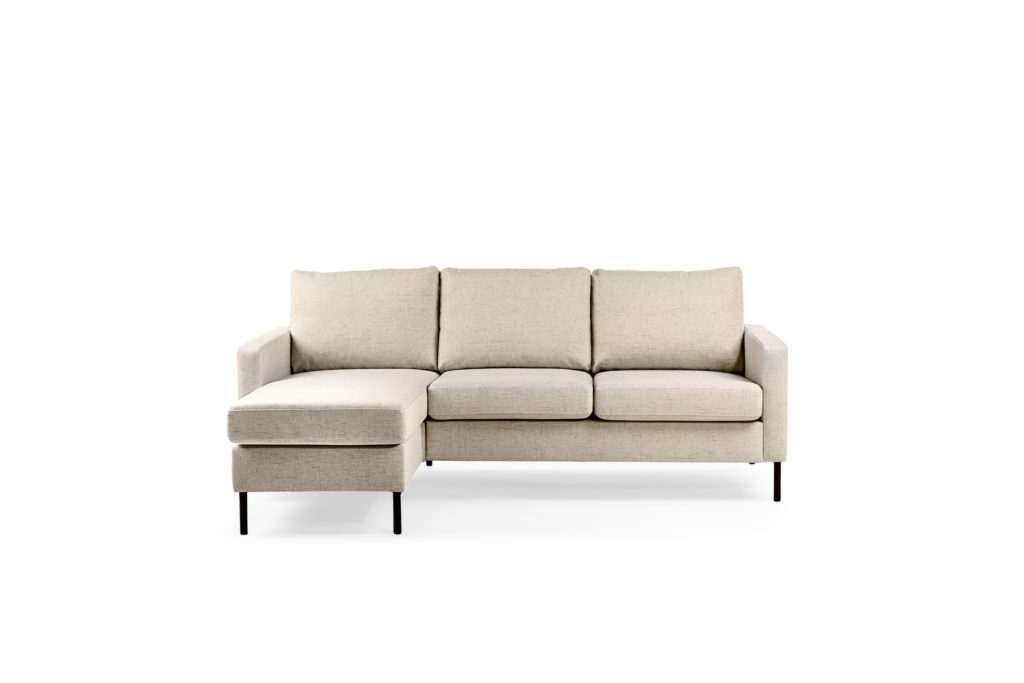 3 zits bank CL L+R, stof Dillon, D460 beige - Afbeelding 6