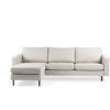 3 zits bank CL L+R, stof Dillon, D820 ivoor - Afbeelding 6