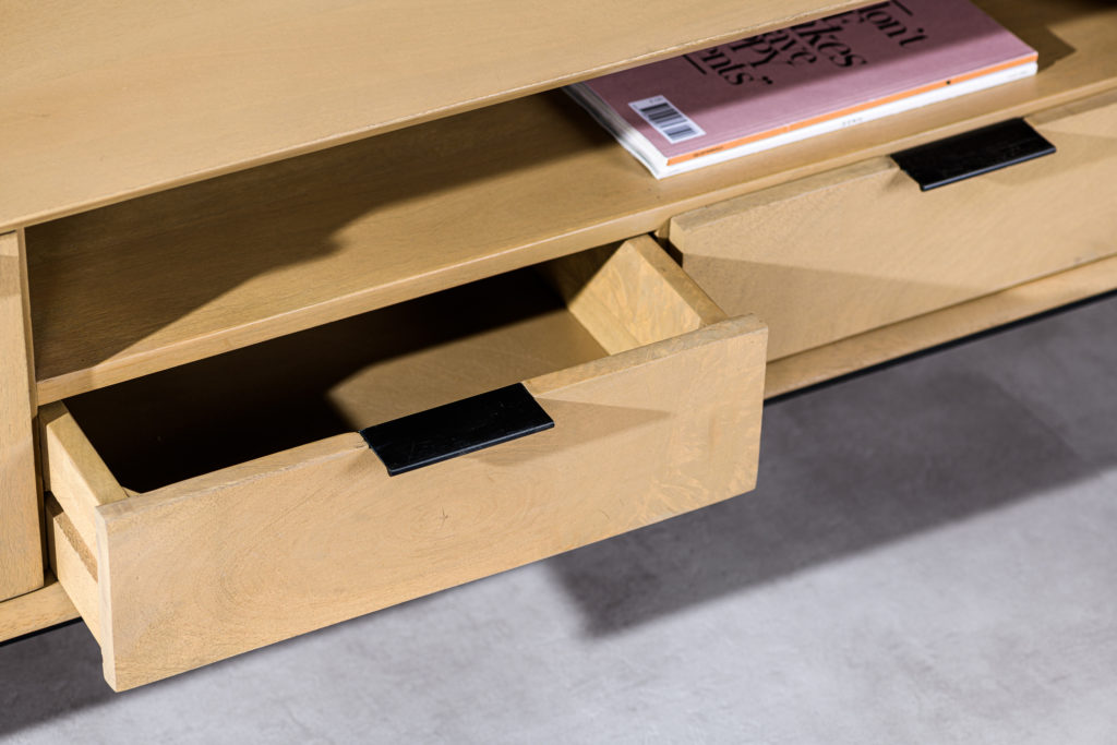 Tv-meubel 2D, 170 cm, B180 natural - Afbeelding 6