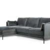 3 zits bank CL links, stof Fashion Velvet, F411 donkergrijs - Afbeelding 7