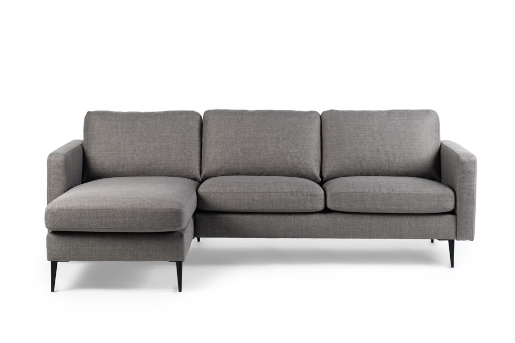 3 zits bank CL L+R, stof Woven, W520 taupe - Afbeelding 7
