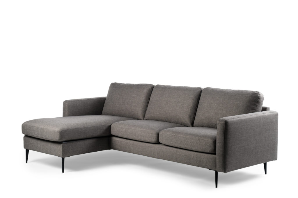 3 zits bank CL L+R, stof Woven, W520 taupe - Afbeelding 8