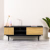 Tv-meubel 2D, 140 cm, B180 natural - Afbeelding 9