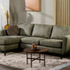 3 zits bank CL L+R, stof Savannah, S156 groen