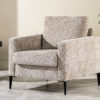 1 zits fauteuil, stof Elite, E720 champagne