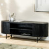 Tv-meubel 2D, 155 cm, B340 zwart