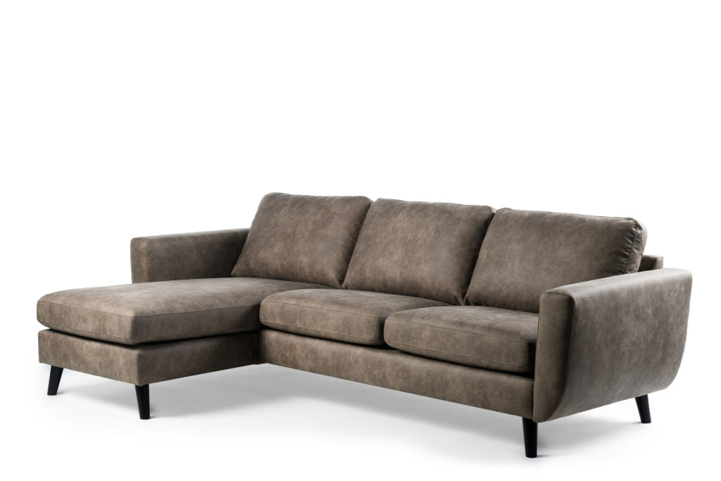 3 zits bank CL L+R, stof Savannah, S520 taupe - Afbeelding 11