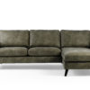 3 zits bank CL L+R, stof Savannah, S156 groen - Afbeelding 2