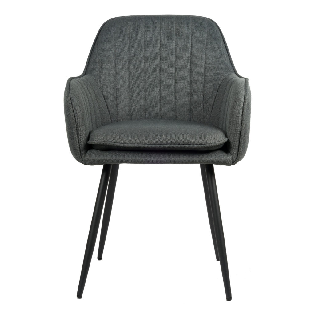 Brienne Eetkamerstoel - Grijs - Afbeelding 2