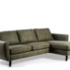 3 zits bank CL L+R, stof Savannah, S156 groen - Afbeelding 3
