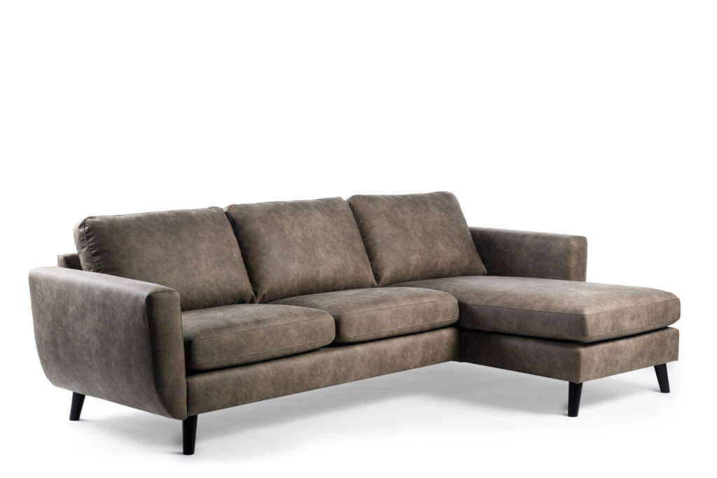 3 zits bank CL L+R, stof Savannah, S520 taupe - Afbeelding 4