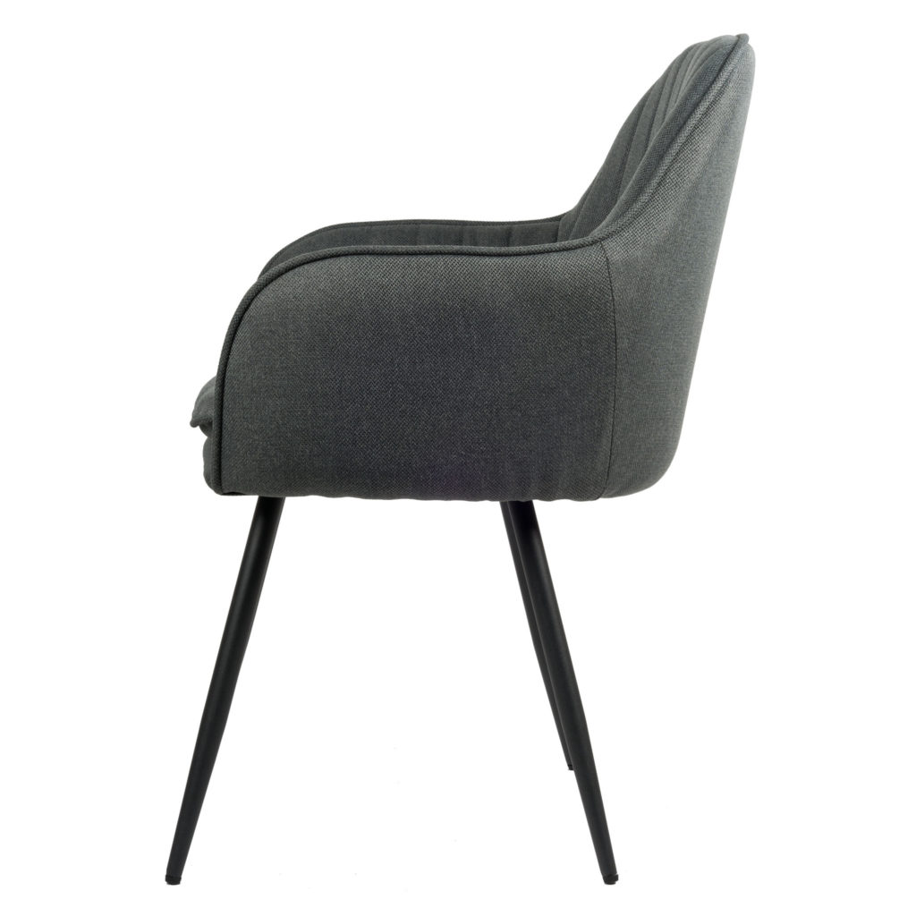 Brienne Eetkamerstoel - Grijs - Afbeelding 4