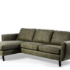 3 zits bank CL L+R, stof Savannah, S156 groen - Afbeelding 10