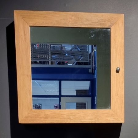 Benoa Teak Bathroom Mirror Cabinet 80