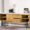Dressoir, 175 cm, B180 natural - Afbeelding 2