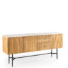 Dressoir, 175 cm, B180 natural - Afbeelding 4
