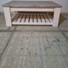 OUTLET!  Salontafel brocant greywash/whitewash - Afbeelding 2