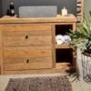 Benoa Teak Bathroom Cabinet 110