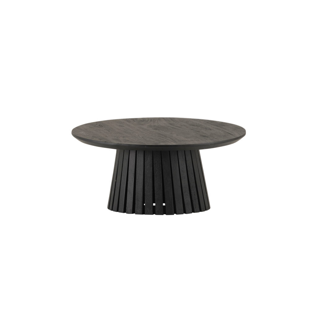 Salontafel Ø90, Acacia Black - Afbeelding 2