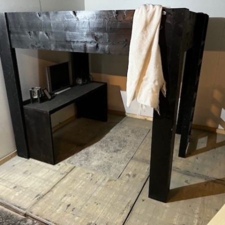 Hoogslaper Desk 2 persoons Black