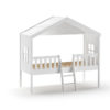 HUISBED + LADDER WIT