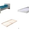 Deze ROBIN combinatie bestaat uit het ROBIN bed (90 x 200 cm) met lattenbodem en rolbed.