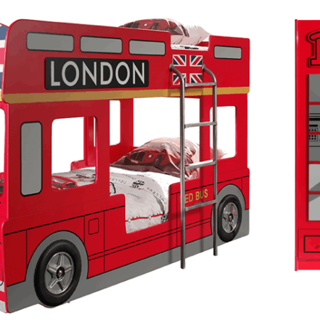 LONDEN BUS STAPELBED + KAST SCBBLB+SCWRLB