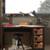 De ALEX-combinatie bestaat uit een nachtkastje,  bed 90x200cm ,  Lade rolbed ,  bureau ,  2 deurs kledingkast en boekenkast - Afbeelding 14