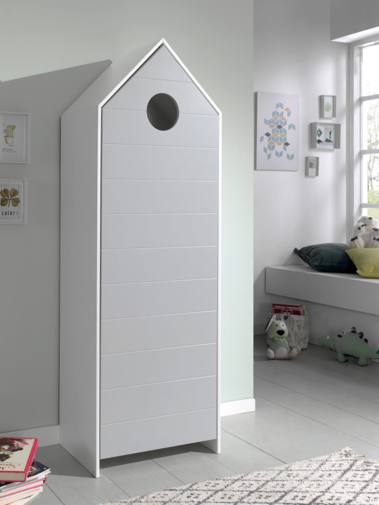 Deze CASAMI combinatie bestaat uit 3 kasten: 2 kastjes met witte en grijze deur en 1 open kast. - Afbeelding 16