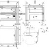 De ALEX-combinatie bestaat uit een nachtkastje,  bed 90x200cm ,  Lade rolbed ,  bureau ,  2 deurs kledingkast en boekenkast - Afbeelding 19