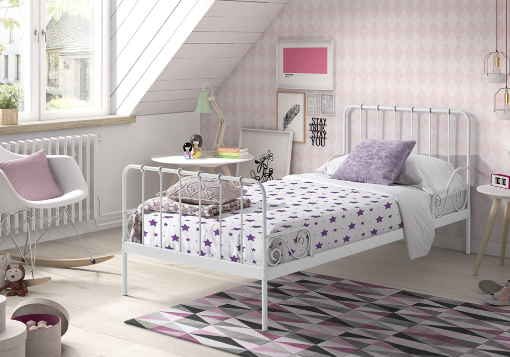 ALICE BED 90X200CM WIT - Afbeelding 2
