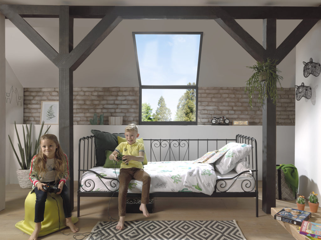 ALICE KAJUITBED ZWART 90x200CM - Afbeelding 2