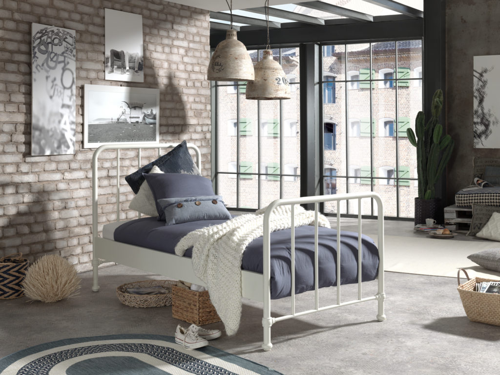 BRONXX BED MAT WIT 90x200CM - Afbeelding 2