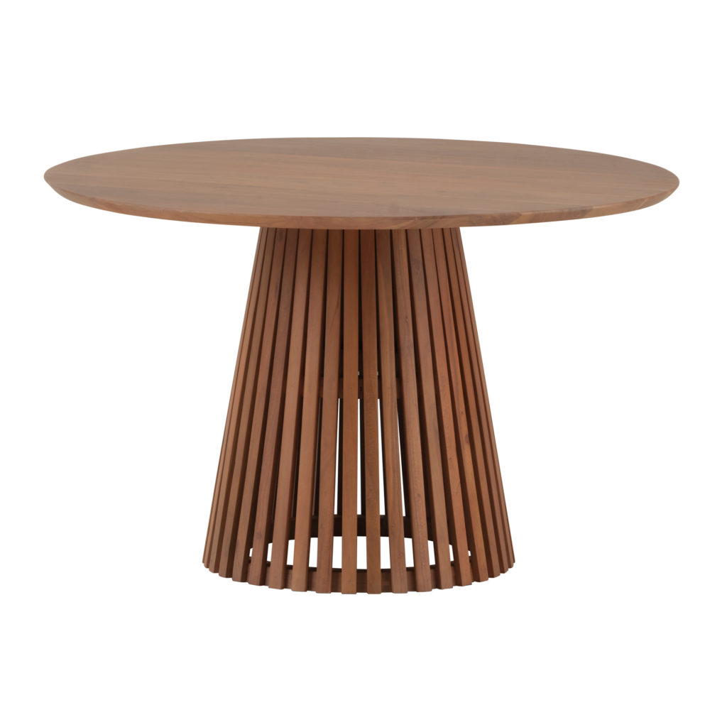 Eetkamertafel Ø120, Acacia Naturale - Afbeelding 2