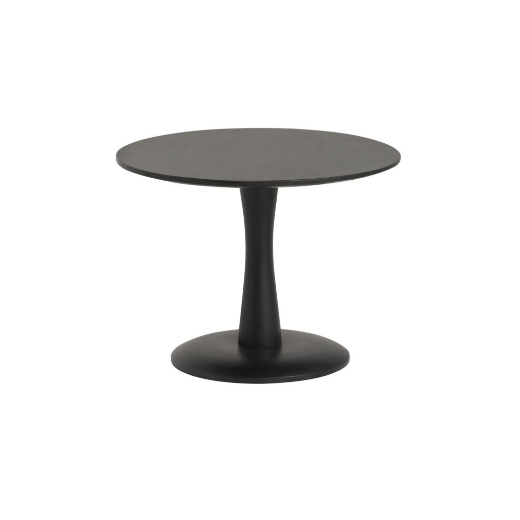 Bijzettafel Ø60, laag, Black - Afbeelding 2