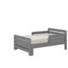 Deze combinatie in grijs uit de JUMPER collectie bestaat uit een doorgroeibed met bijhorende lade en matras (140 + 60 cm). - Afbeelding 2