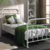 NEW YORK  BED 90x200CM WIT - Afbeelding 2