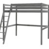 Deze PINO-combinatie bestaat uit een grijze PINO mezzanine , een PINO kommode 4 laden  en een PINO zetelbed grijs - Afbeelding 2