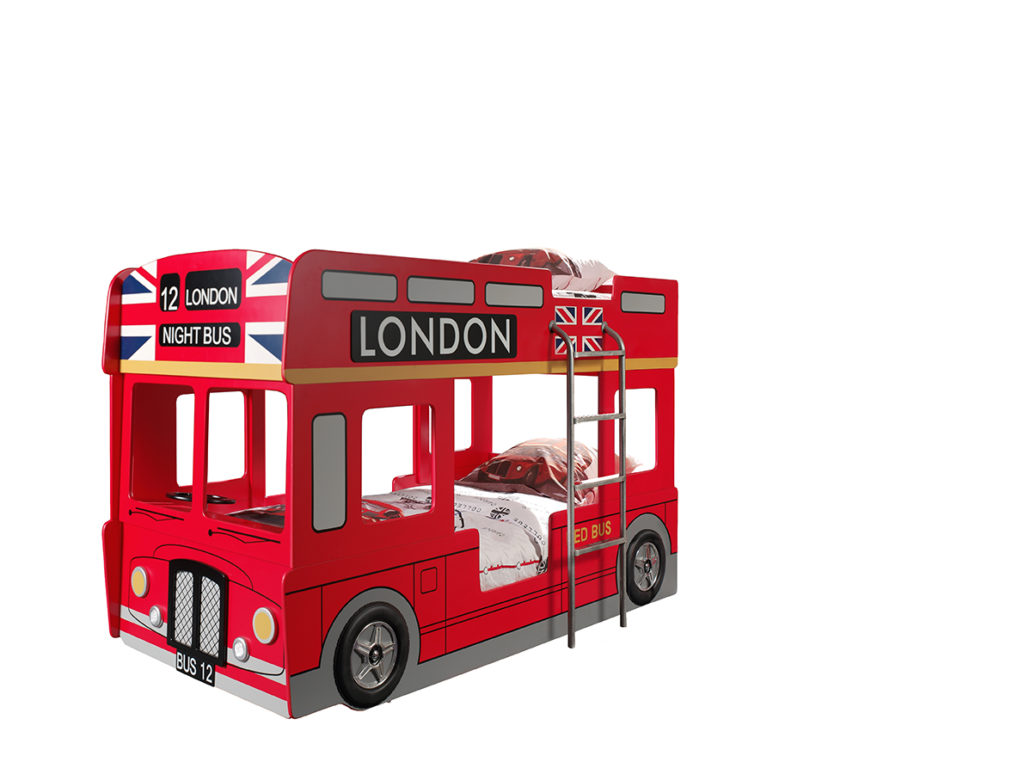 LONDEN BUS STAPELBED + KAST SCBBLB+SCWRLB - Afbeelding 2