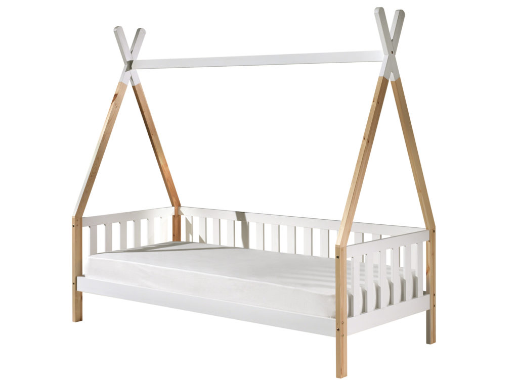 TIPI BED MH 90x200CM WIT - Afbeelding 2