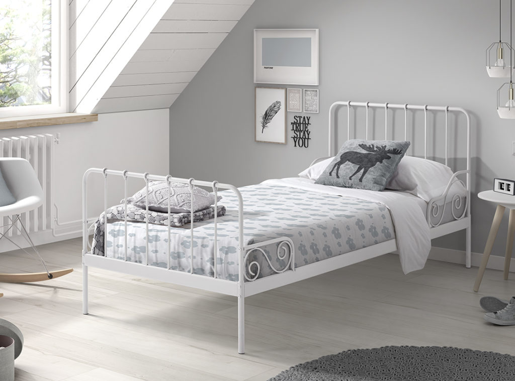 ALICE BED 90X200CM WIT - Afbeelding 3